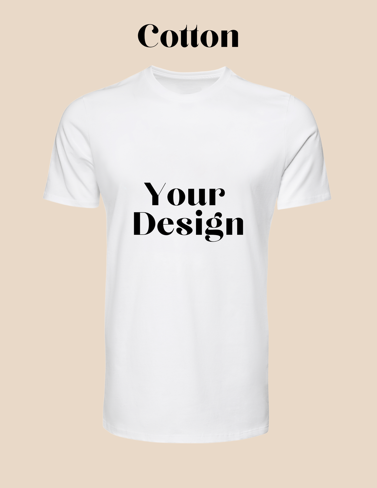 Cotton Custom T-Shirts Short Sleeve